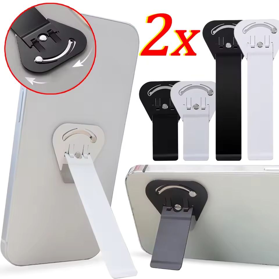Mobile Hanger Arm - Stainless Steel Rotatable Cellphone Support Kickstand
