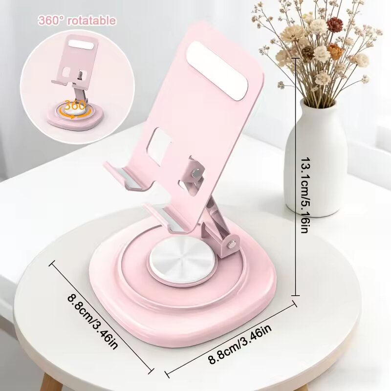 Mobile Hanger Arm - 360 Degree Rotatable Foldable Desktop Phone