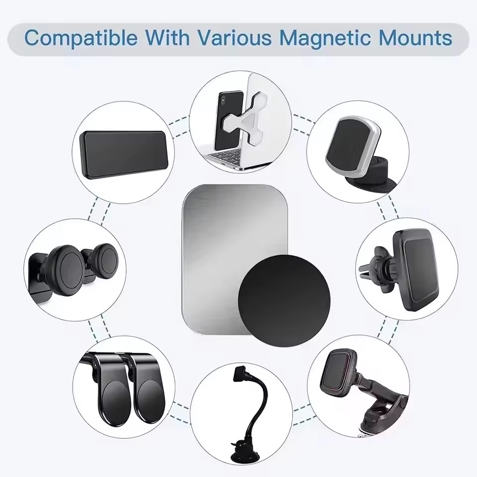 5/10pcs Magnetic Metal Plate D - Mobile Hanger Arm 评论和价格