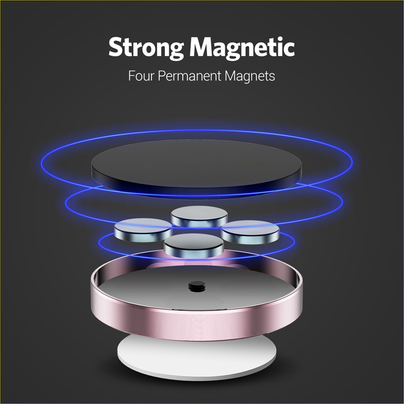 360 Degrees Magnetic Car Phone - Mobile Hanger Arm 评论和价格