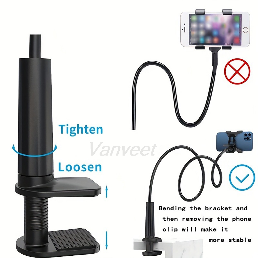 360° Mobile Phone Holder Stand - Mobile Hanger Arm 评论和价格