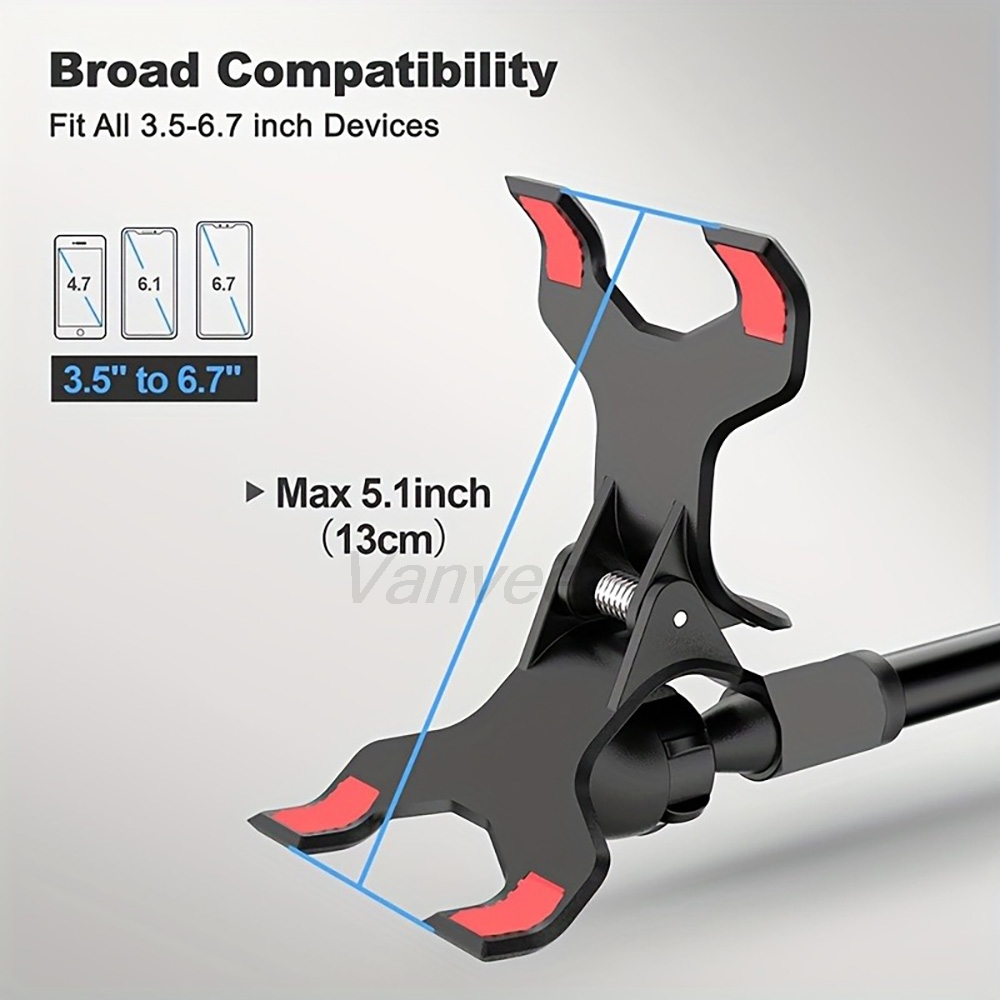 360° Mobile Phone Holder Stand - Mobile Hanger Arm 评论和价格