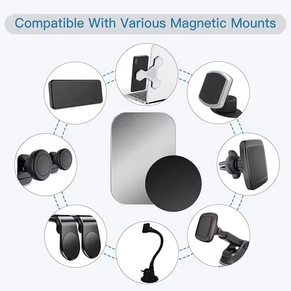 5/10pcs Magnetic Metal Plate D - Mobile Hanger Arm 评论和价格