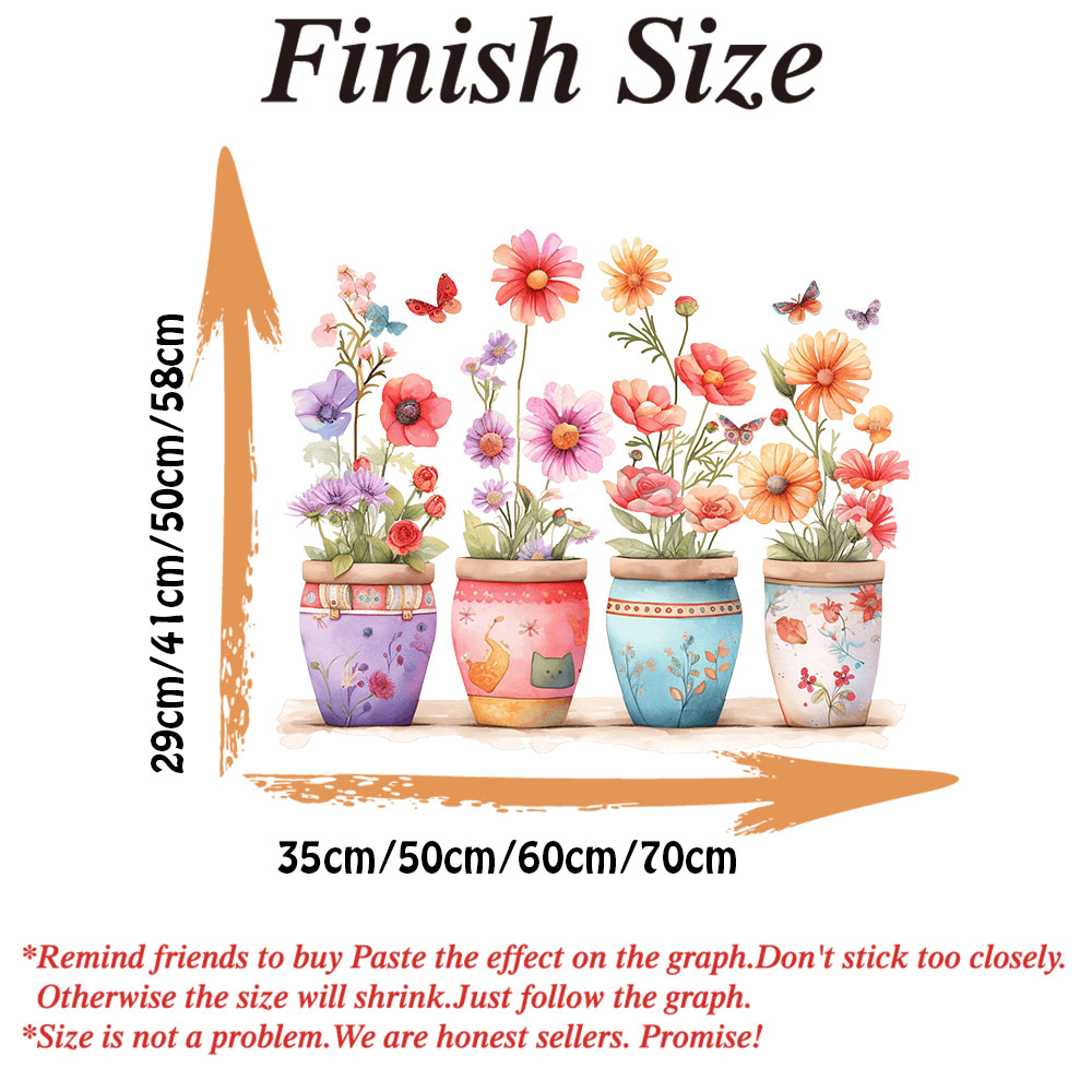 Watercolor  Whimsical Flower P - Baby Nursery Plants 评论和价格