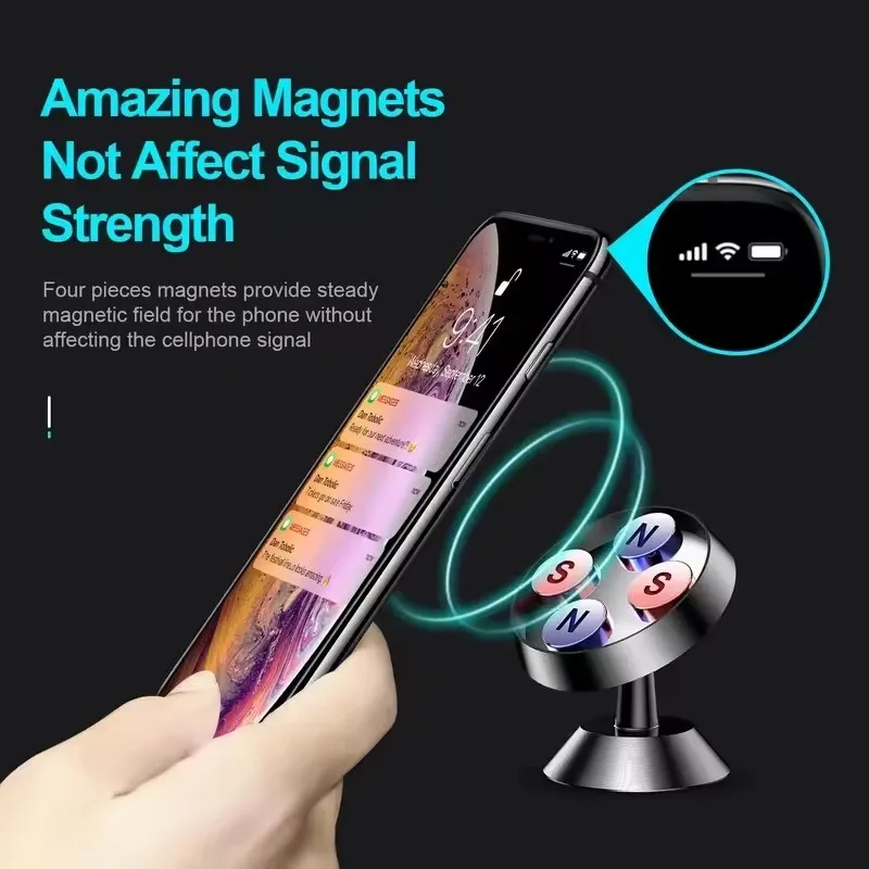 Magnetic Car Phone Holder Magn - Mobile Hanger Arm 评论和价格