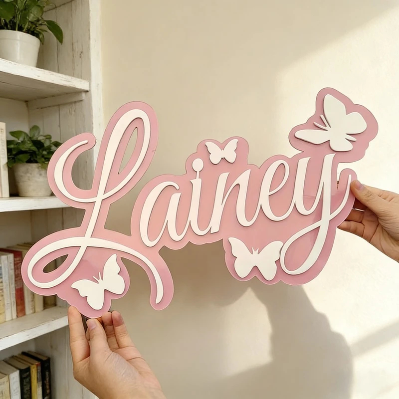 Personalized Baby Name Plaque, - Baby Nursery Decor 评论和价格