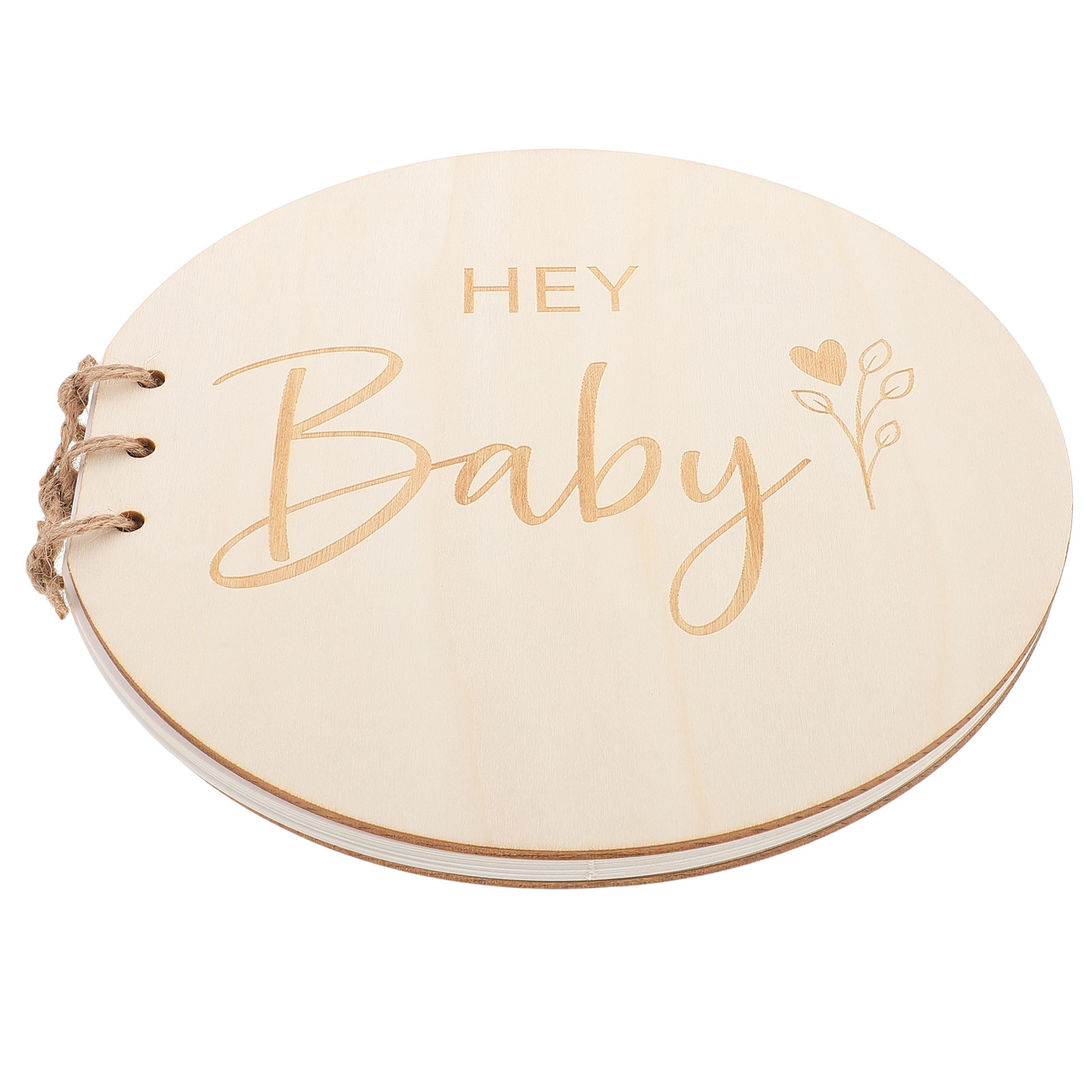 Baby Shower Guest Book Wooden  - Baby Nursery Books 评论和价格