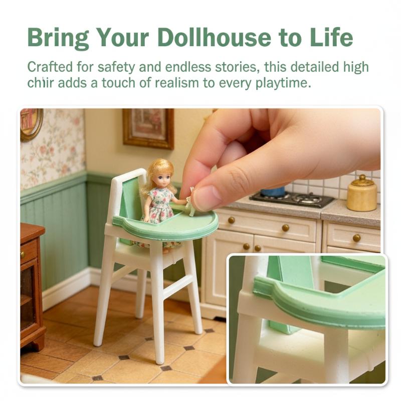 Miniature 1/12 Scale Dollhouse - Baby Nursery Dolls 评论和价格