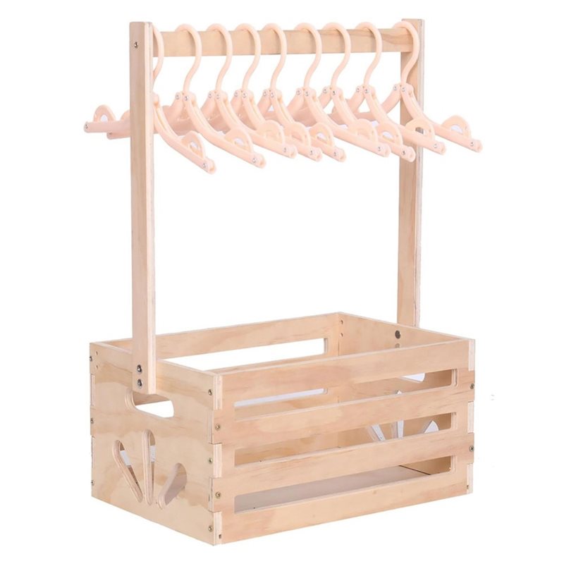 Wooden Baby Shower Gift Basket - Baby Nursery Handles 评论和价格