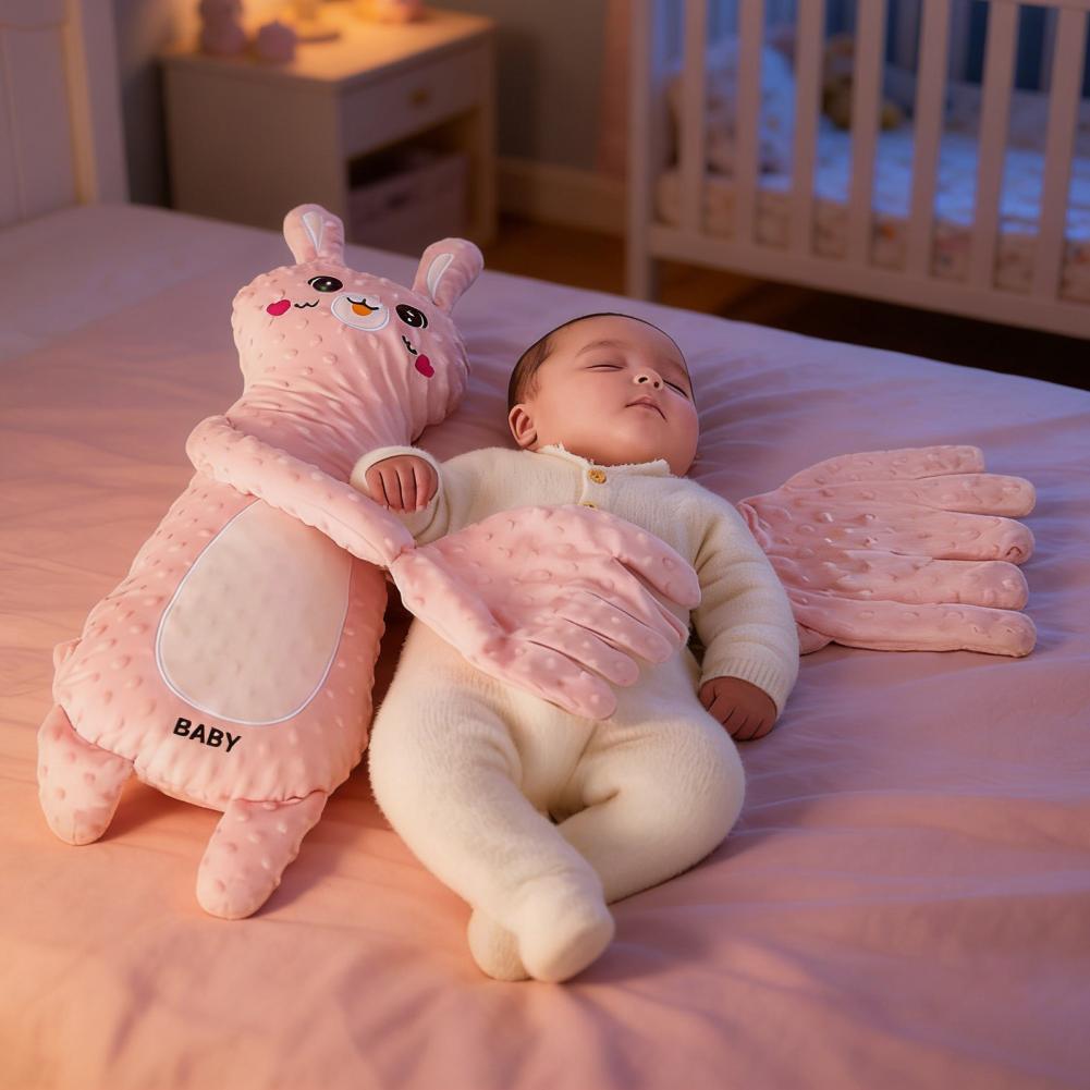 Baby Soothing Sleep Hand Pillo - Baby Nursery Cushion 评论和价格