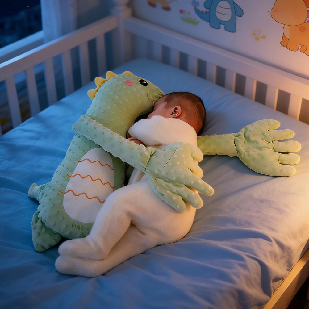 Baby Soothing Sleep Hand Pillo - Baby Nursery Cushion 评论和价格