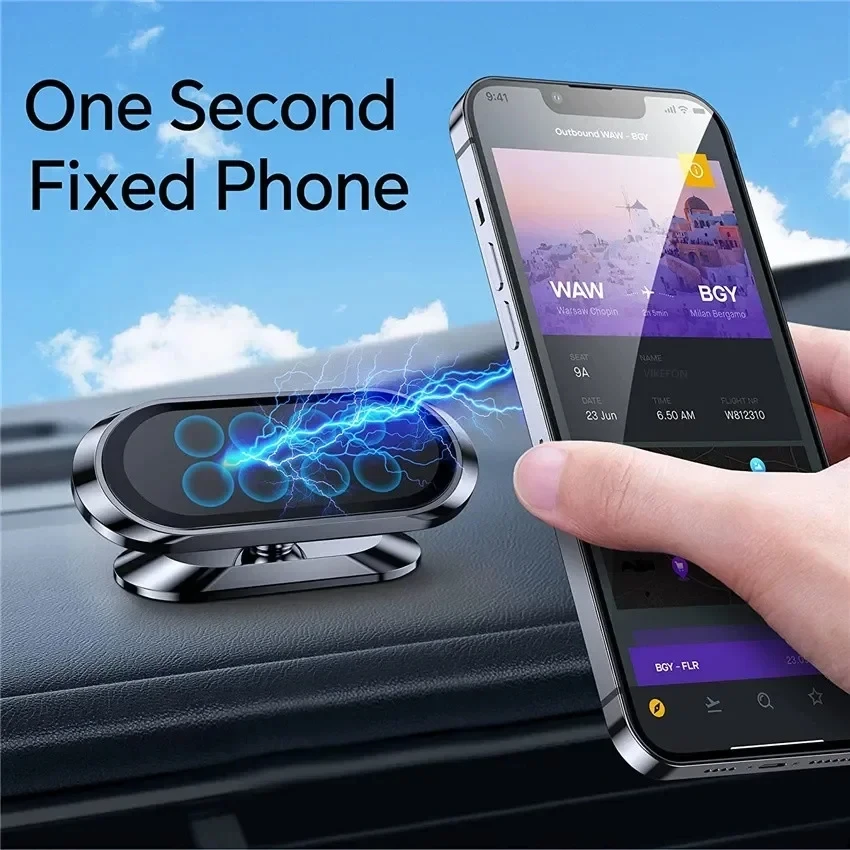 New Magnetic Car Phone Holder  - Mobile Hanger Arm 评论和价格