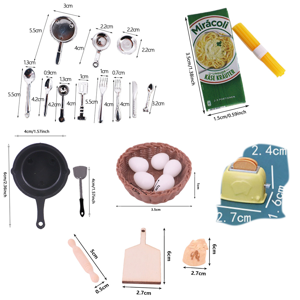 Pop Kitchenware Set Chef Hat A - Baby Nursery Dolls 评论和价格